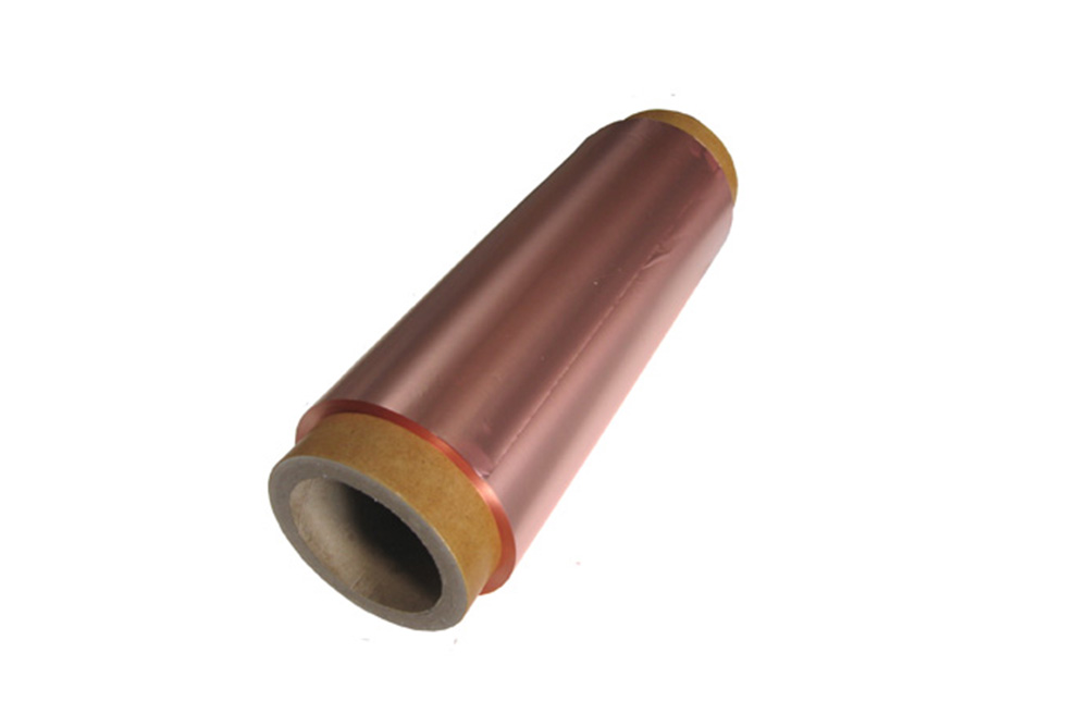 Copper Foil: 6.0 um Thickness x 280mm Width x 333 Meter Length - EQ-bccf-6u-280